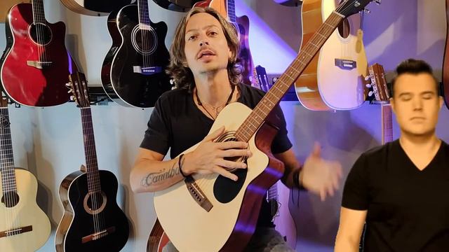 Probe la CORT AF515ce - GUITARRA ELECTROCUSTICA con tipico PROBLEMA de la compra en MERCADO LIBRE! смотреть онлайн