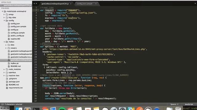 How to: Petición EMT API & proyectar CSV en ArcGIS online смотреть онлайн