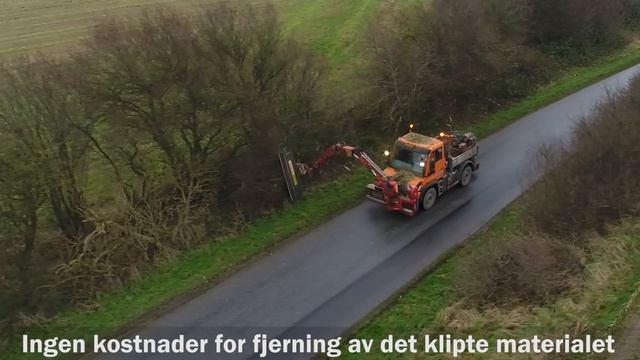 GreenTec RM 232 Bio Hekklipper på Unimog смотреть онлайн