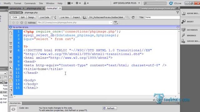 02 Make a image gallery website using PHP and Mysql- Making database,tables and home page смотреть онлайн