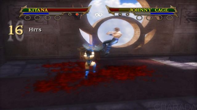 [TAS vs TAS] Mortal Kombat Shaolin Monks - Kitana vs. Johnny Cage (PS2) смотреть онлайн