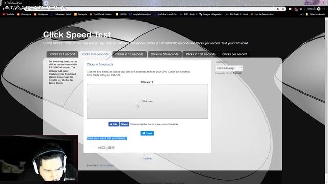 Greek absolutely destroys the Click Speed Test смотреть онлайн