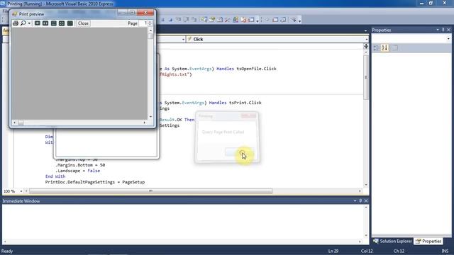 Printing VB.NET (Part 1 - Basics) смотреть онлайн