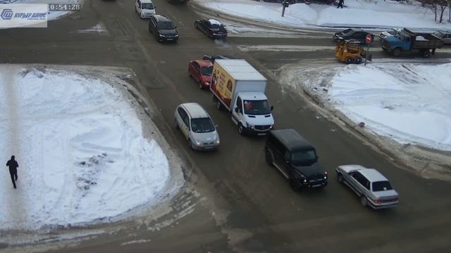 Авария 21 февраля 2019 года в 10_54 в Шадринске перекресток Володарского-Свердлова смотреть онлайн