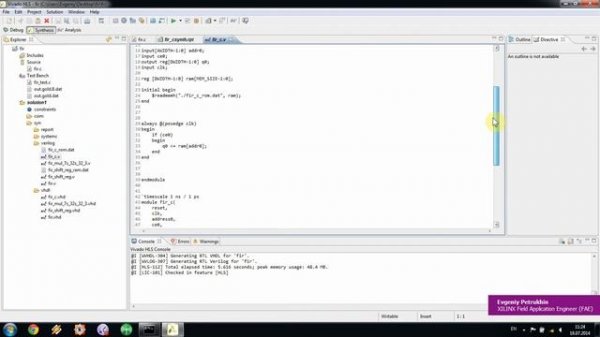 XILINX Design "Vivado HLS" Part 1