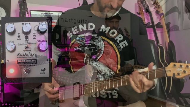 Rodenberg BL Deluxe British Legend Deluxe into Fender '65 Deluxe Reverb - Pedal Eruption смотреть онлайн