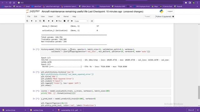 Machine Learning - LSTM aircraft engines - remaining useful life смотреть онлайн