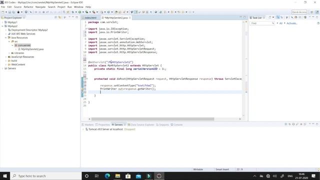 Sending POST request | Advance Java Tutorial in Hindi | MySirG.com смотреть онлайн