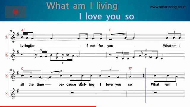 What am I living for - Ray Charles (Alto Saxophone Sheet Music Bb Key / Karaoke / Easy Solo Cover) смотреть онлайн