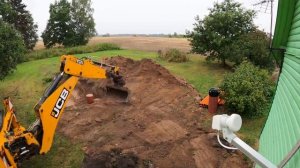 УСТАНОВКА СЕПТИКА на даче в деревне своими руками за 5 минут. ТАЙМЛАПС. Септик в частном доме