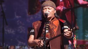 Горловое пение Алтай. Болот Байрышев. Легенда о пазырыкском кургане. Гурьевск 04 июня 2022 г.