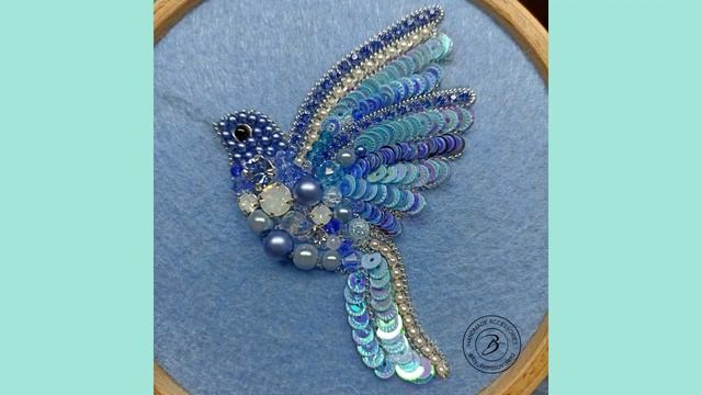 Брошь "Колибри" процесс создания смотреть онлайн