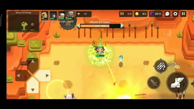 Guardian Tales 4-1 Guide [Nightmare] (Full 3 Star) | Desert Elf Village смотреть онлайн