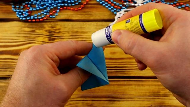 Объемная СНЕЖИНКА из бумаги / Новогодняя поделка / Snowflake Christmas Decoration Ideas №117 смотреть онлайн