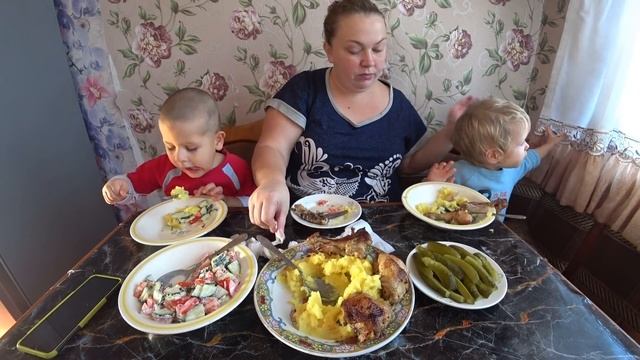 мукбанг пюре с курицей смотреть онлайн