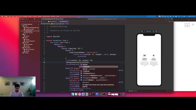 SwiftUI Dribbble Challenge 21: Replicating a Crypto Currency Wallet design on Dribbble in SwiftUI! смотреть онлайн