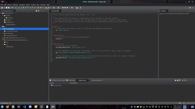 01 - Mise en place l'environnement de développement - Créer un launcher Minecraft смотреть онлайн