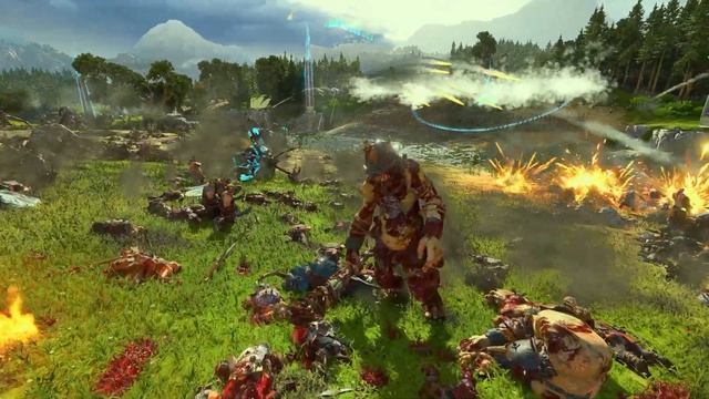 Total War WARHAMMER 3 | The Empire VS Ogre Kingdoms - POWER OF ARTILLERY | FIRESupport | 4K смотреть онлайн