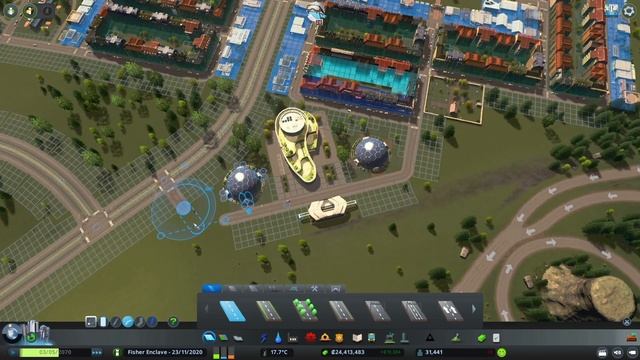 The Eiffel Tower and Champ De Mars Garden from France in Cities: Skylines | Fisher Enclave Ep 9 смотреть онлайн