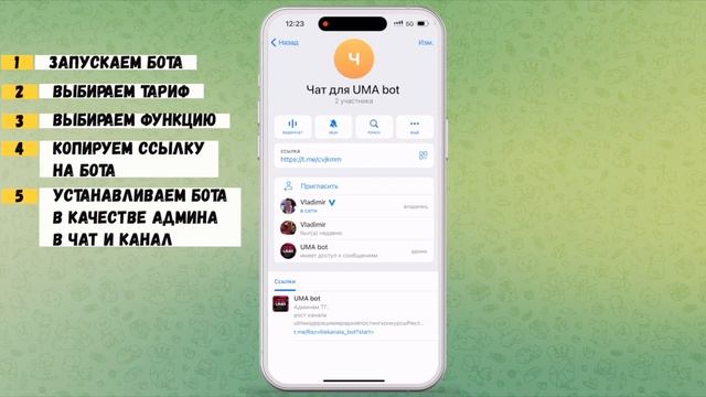 ?Пошаговая Инструкция По Использованию Бота. Бот-модератор в Телеграм смотреть онлайн
