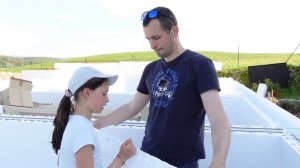 Энергоэффективный дом из пенопластовых кубиков! Часть 5