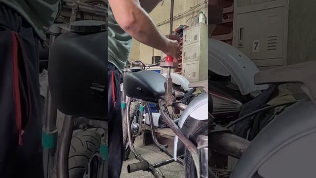 Переделка переделки. Мотоцикл Урал оппозит кастом.