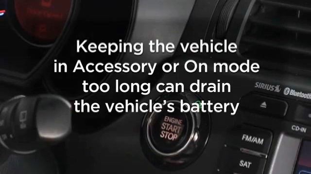 Engine Start/Stop Button (Push Button Start)