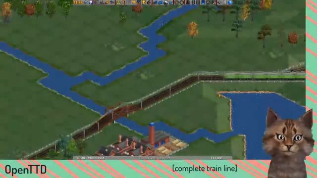 【OpenTTD JGR】 Completing Train Lines (microphone muted until last minute) 『Streamline Transport 003 смотреть онлайн