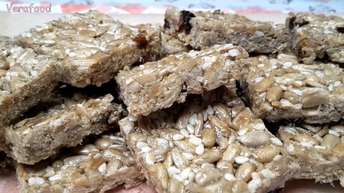 Мягкие козинаки. Батончики, которые легко откусить. смотреть онлайн