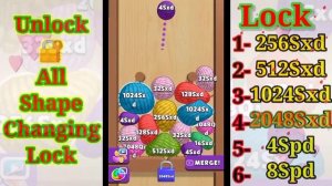 Blob Merge 3D | different shape changing lock ? 2048ball in blob merge 3d video games new update #1