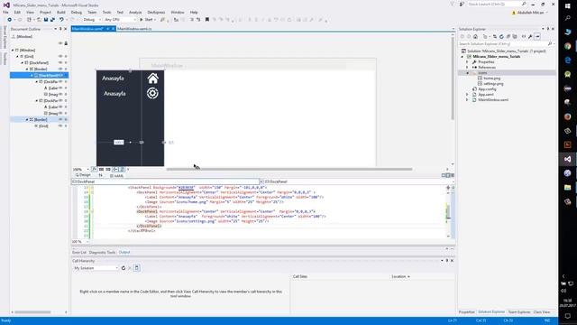Wpf - Slider Menu Yapımı смотреть онлайн