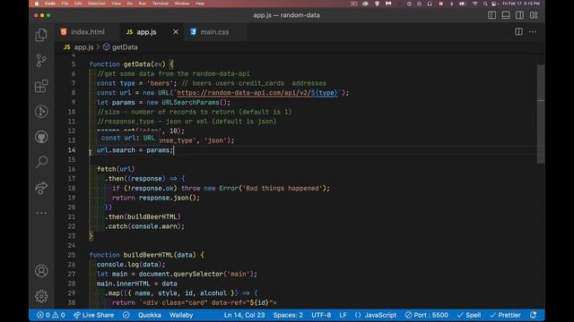 Prototyping Apps with the Random Data API смотреть онлайн