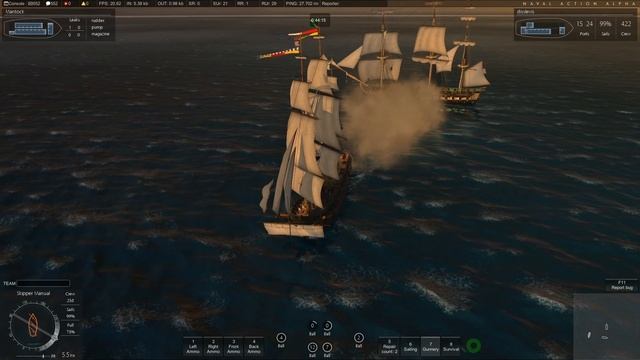 Naval Action - HMS Surprise History and Gameplay смотреть онлайн