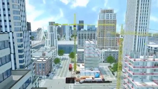 Lucas' police car confiscates a giant truck - Giant water truck vs police car смотреть онлайн