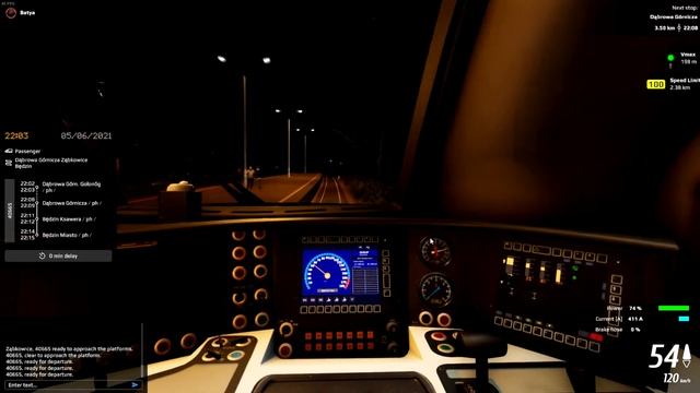 НОЧНАЯ СМЕНА В ЭЛЕКТРИЧКЕ ►SimRail 2021 - The Railway Simulator: Prologue смотреть онлайн