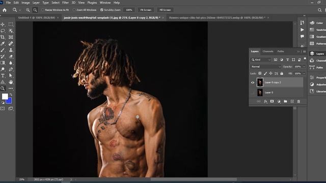 Dodge, Burn & Sponge Tools - Adobe Photoshop for Beginners - Class 16 - Urdu / Hindi смотреть онлайн