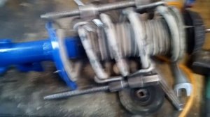 солярис  замена передних стоек и задних амортизаторов