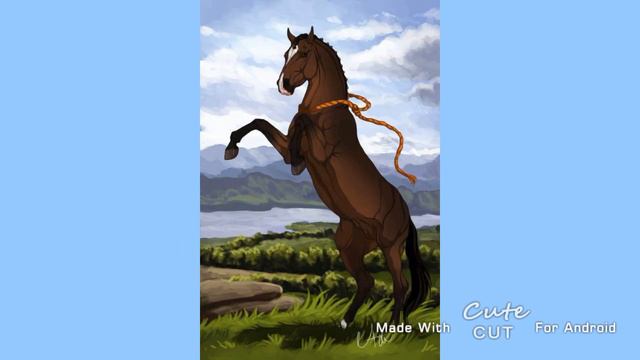 Лошади + аниме 100% интересно!
