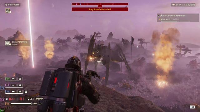 HELLDIVERS 2 Gameplay | Level 9 Difficulty (Helldive) | No Commentary [4K] смотреть онлайн