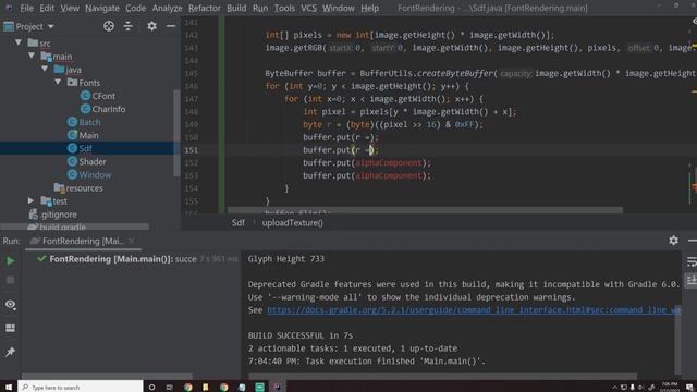 Rendering SDFs (And Applying Font Effects) | Font Rendering in Java #5 смотреть онлайн