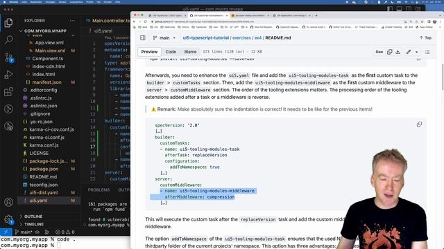 Learn to use TypeScript with UI5 [Tutorial] смотреть онлайн