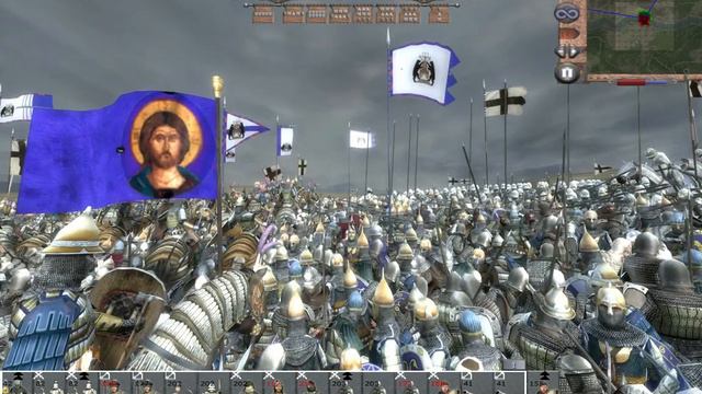Medieval II Totalwar: Kingdoms/Deus Lo Vult 6.2: The Battle of Sirista River 1501 ♰ Teutonic Order смотреть онлайн
