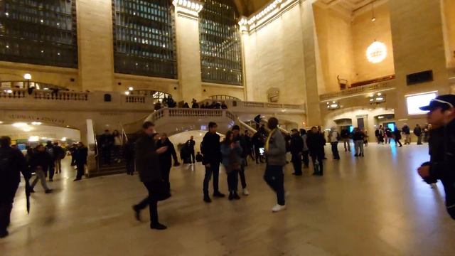Grand Central Terminal New York City NYC - Rush Hour Time - ( 4K ) 2020 February 7 смотреть онлайн
