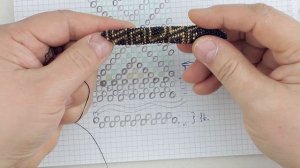 Жгуты в технике пейот по схемам для вязанных жгутов.