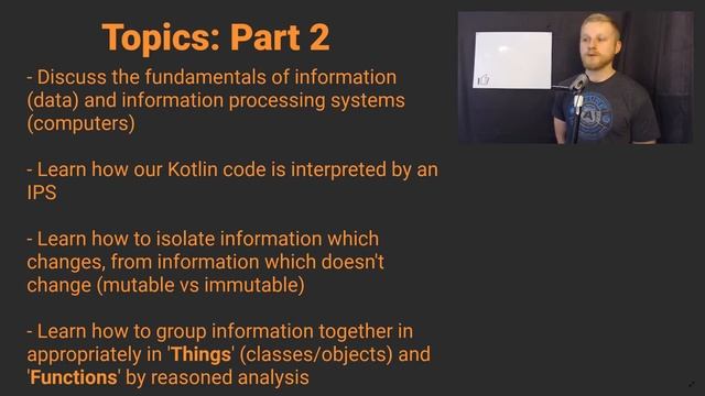 Programming Fundamentals with Kotlin 1-1: Course Overview: About Me, You, and this Course смотреть онлайн