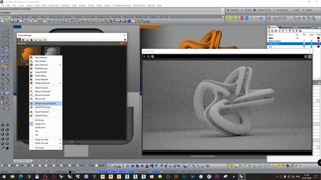 05. Введение в Maxwell Render для Rhino. Редактор Материалов. смотреть онлайн