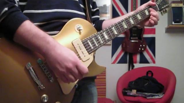 Gibson Les Paul Studio 50's Tribute - AC/DC TNT Cover смотреть онлайн