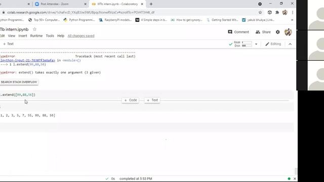 Python Tuples and Lists смотреть онлайн