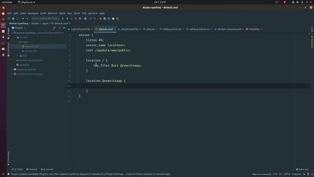 Symfony en contendor de Docker | 02 - Configurar NGINX смотреть онлайн