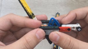 LEGO FULL AUTO BLOWBACK GUN + MECHANISM